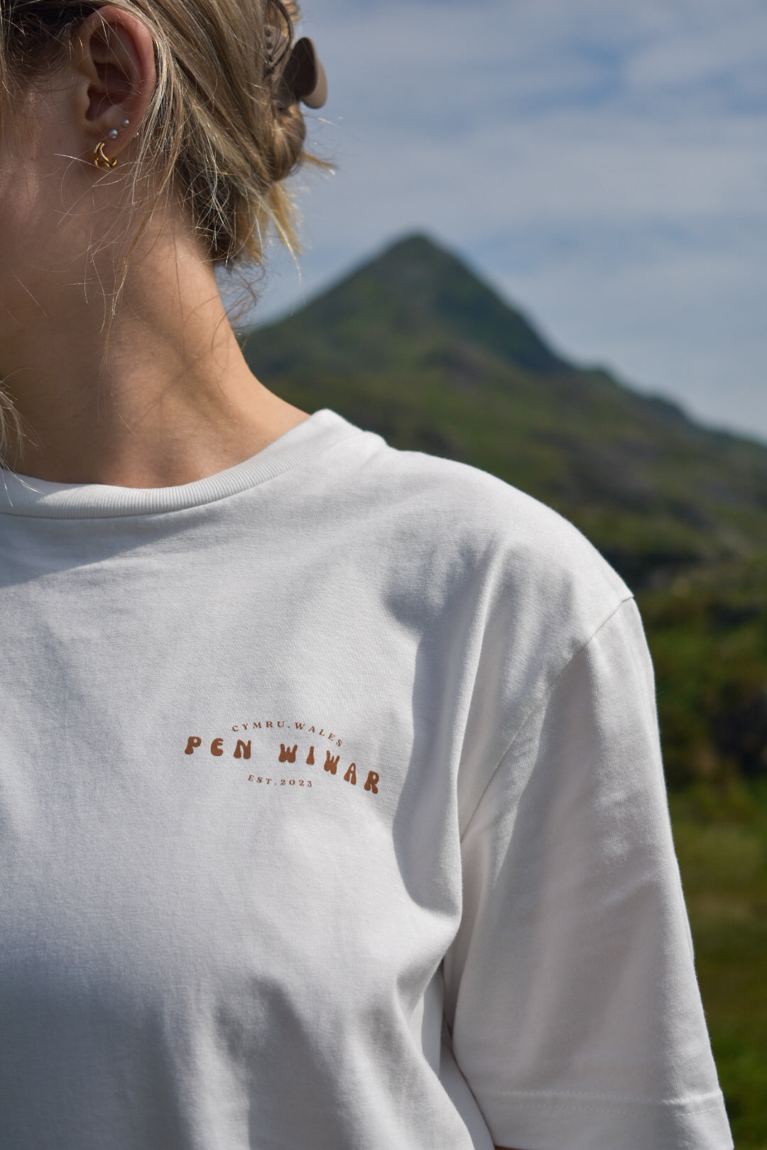 Cnicht Relaxed fit Tee in Off-white