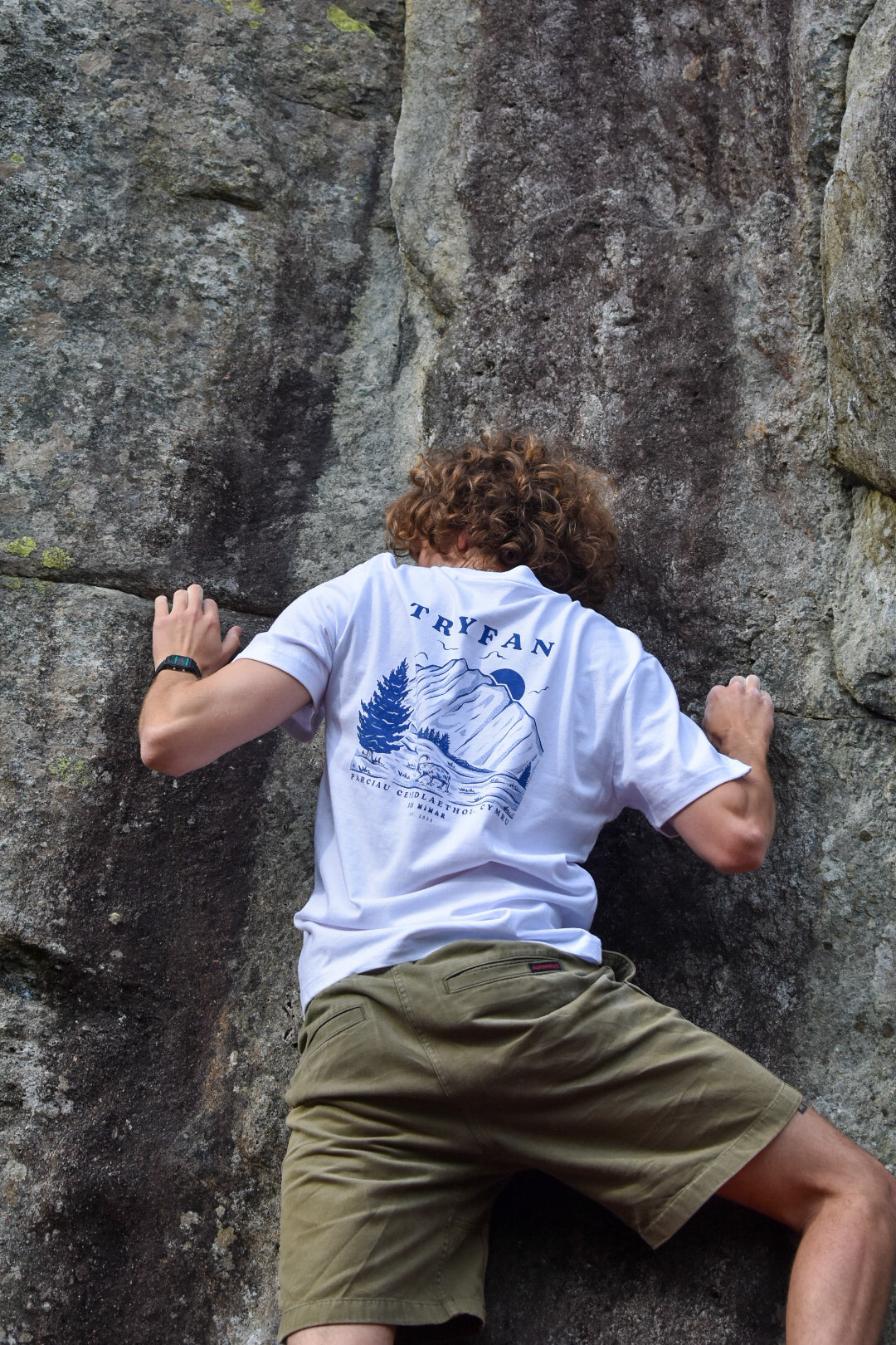 Tryfan Relaxed fit Tee in White