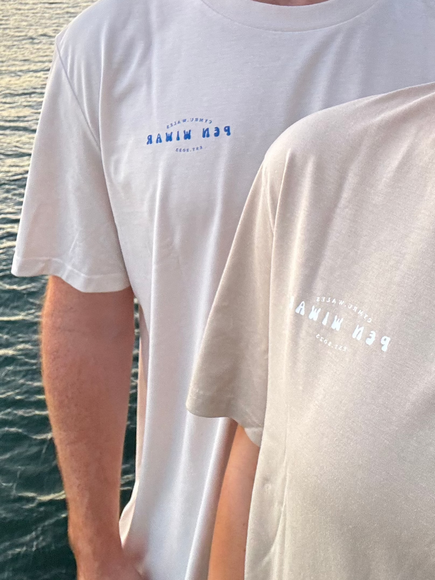 Felinheli Tee in desert sand