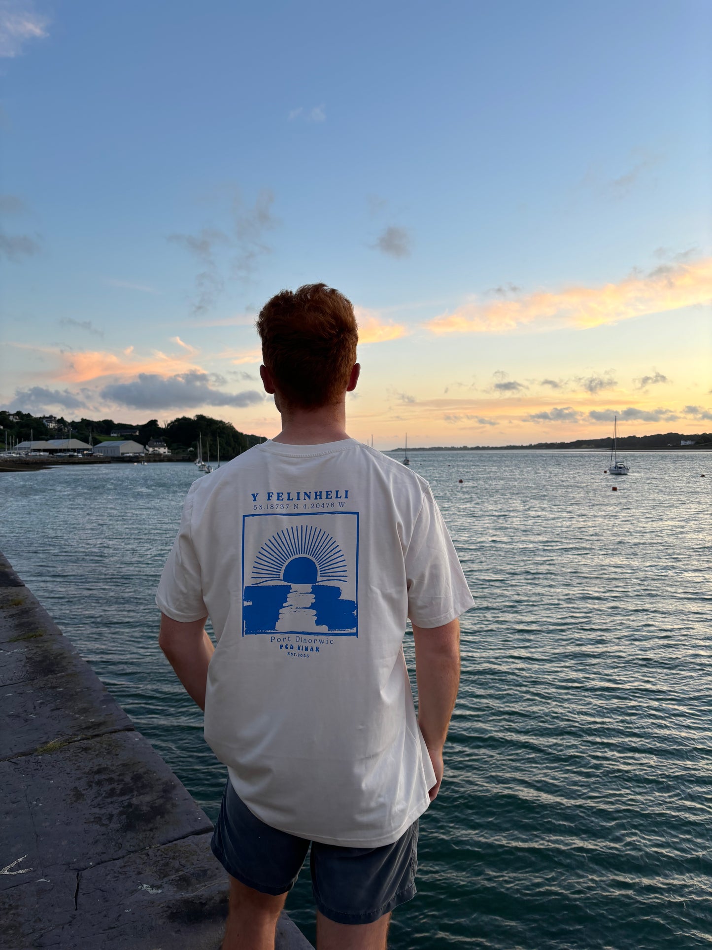 Felinheli Tee in off-white