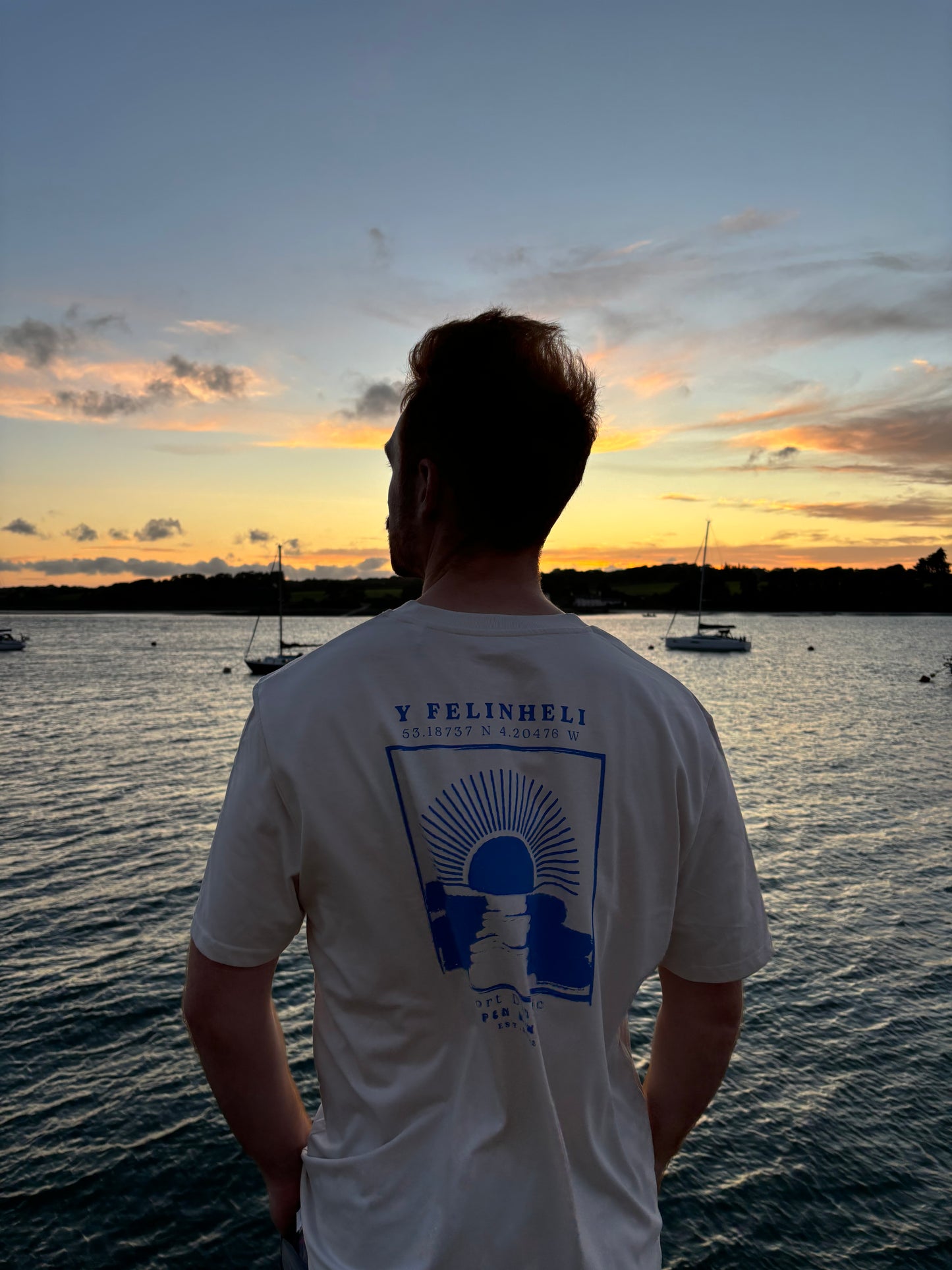 Felinheli Tee in off-white
