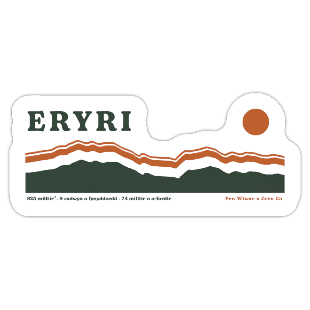 Eryri sticker