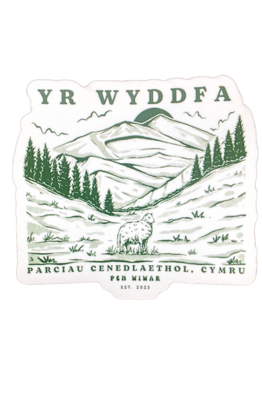 Sticer Wyddfa