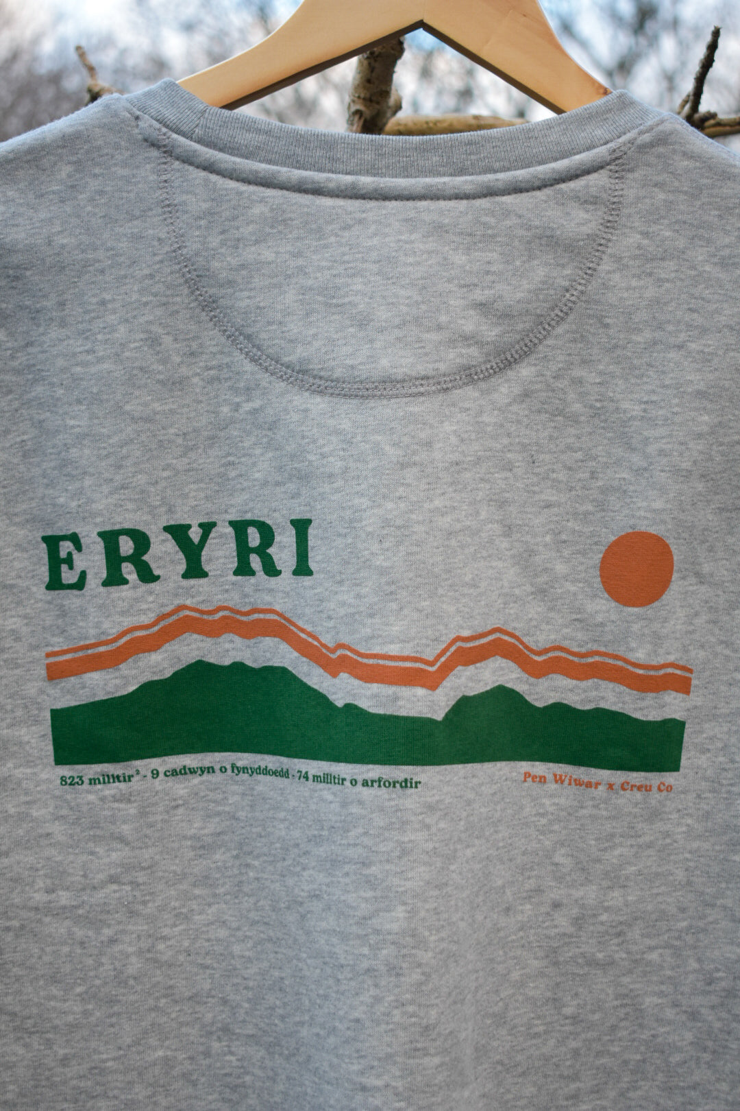 Eryri Sweatshirt in Grey