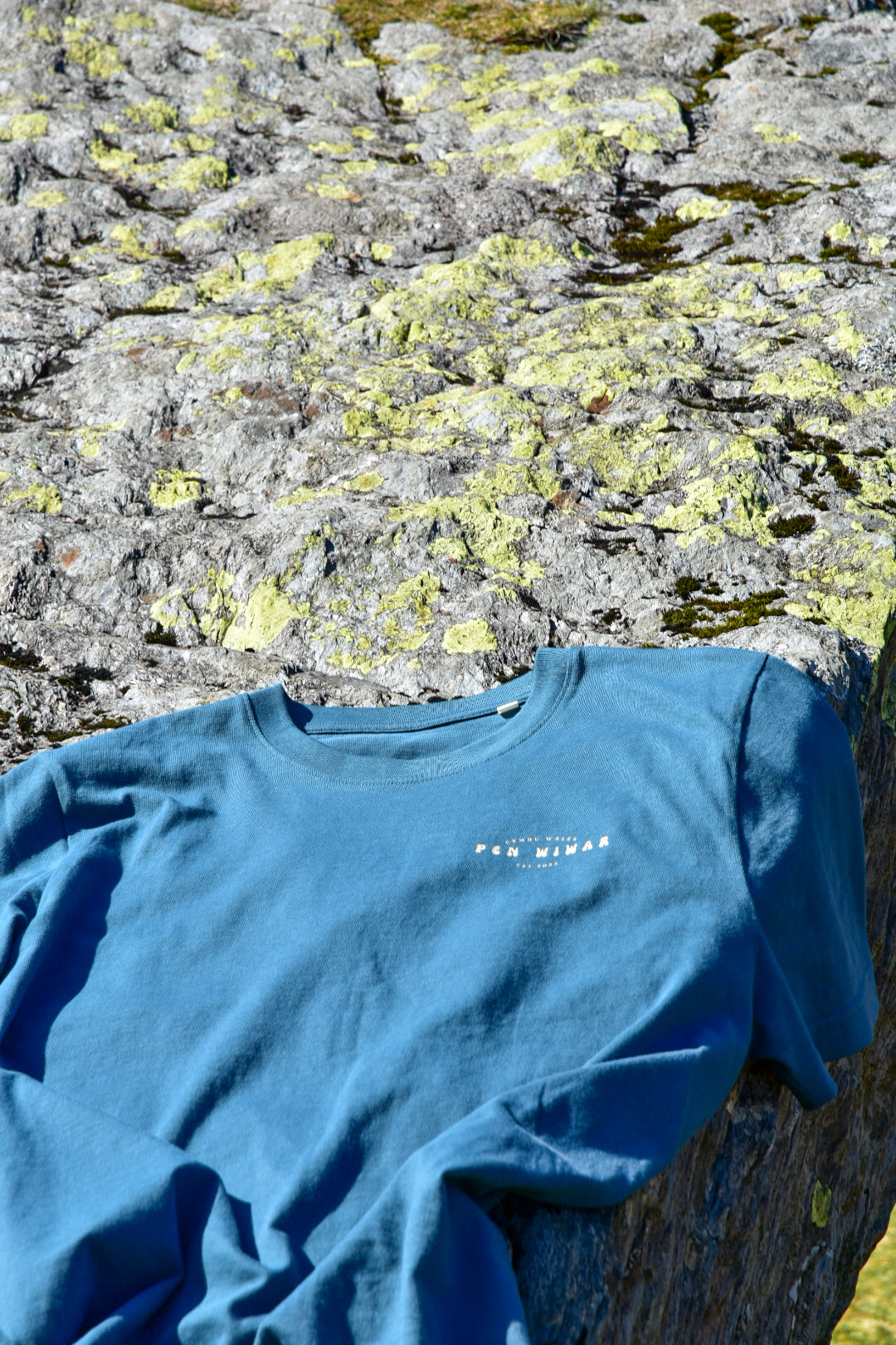 Cader Idris Relaxed fit T-shirt in Deep Blue