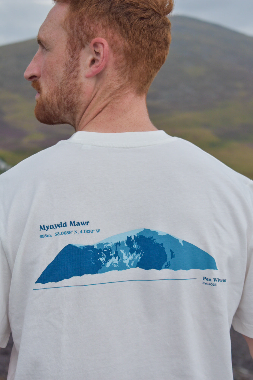 Mynydd Mawr Relaxed Fit Tee in Natural