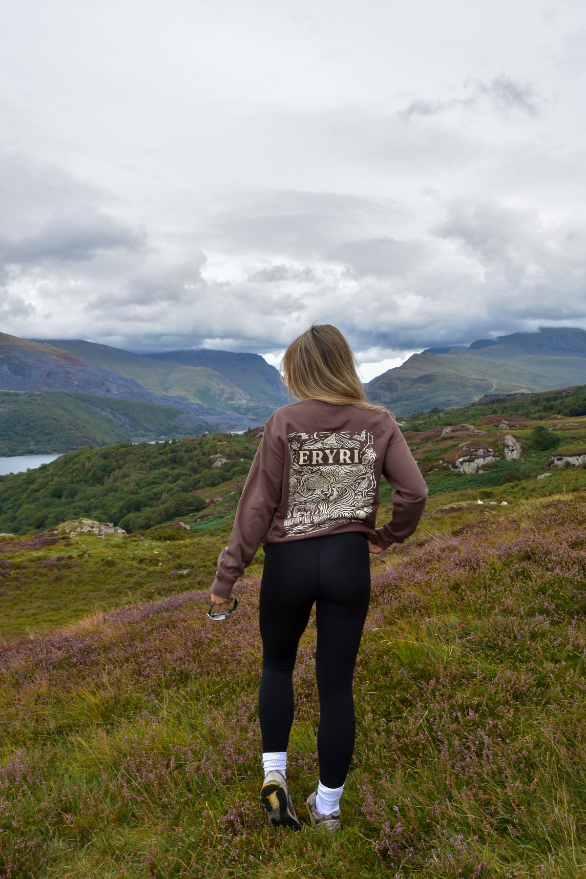 Eryri Collab 75 Sweatshirt in Mocha Brown