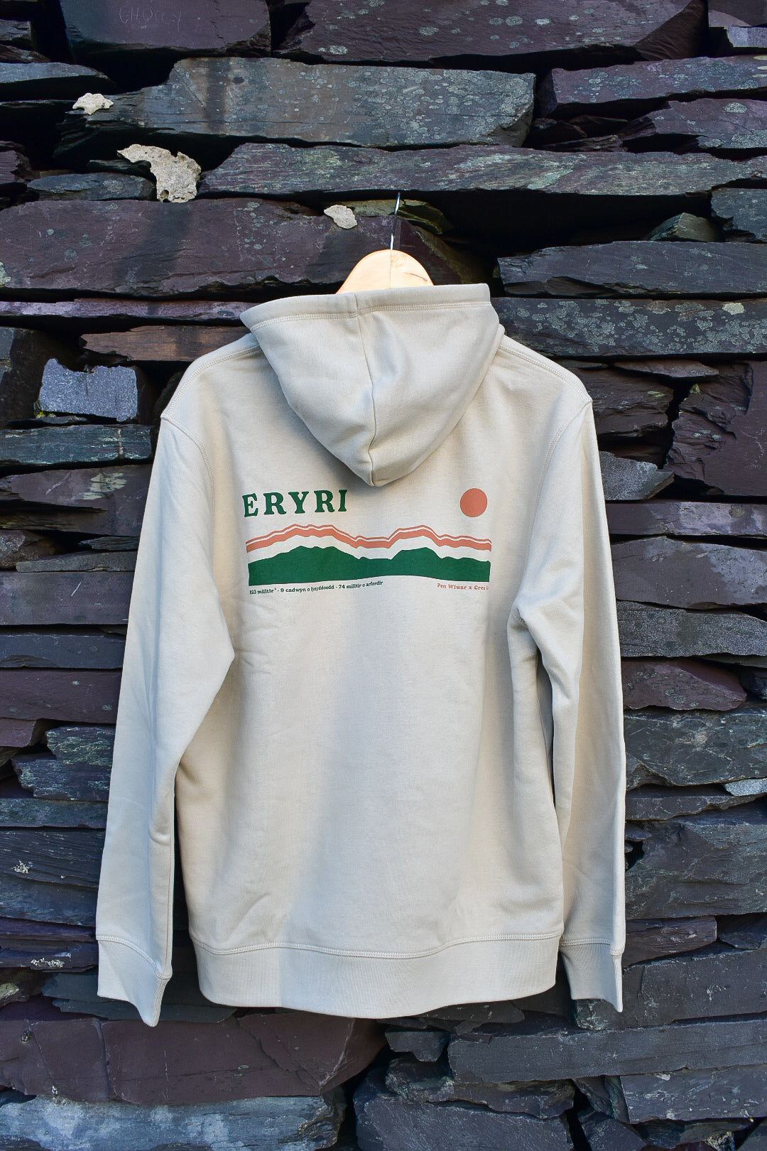 Eryri Hoodie in Sunrise Dust