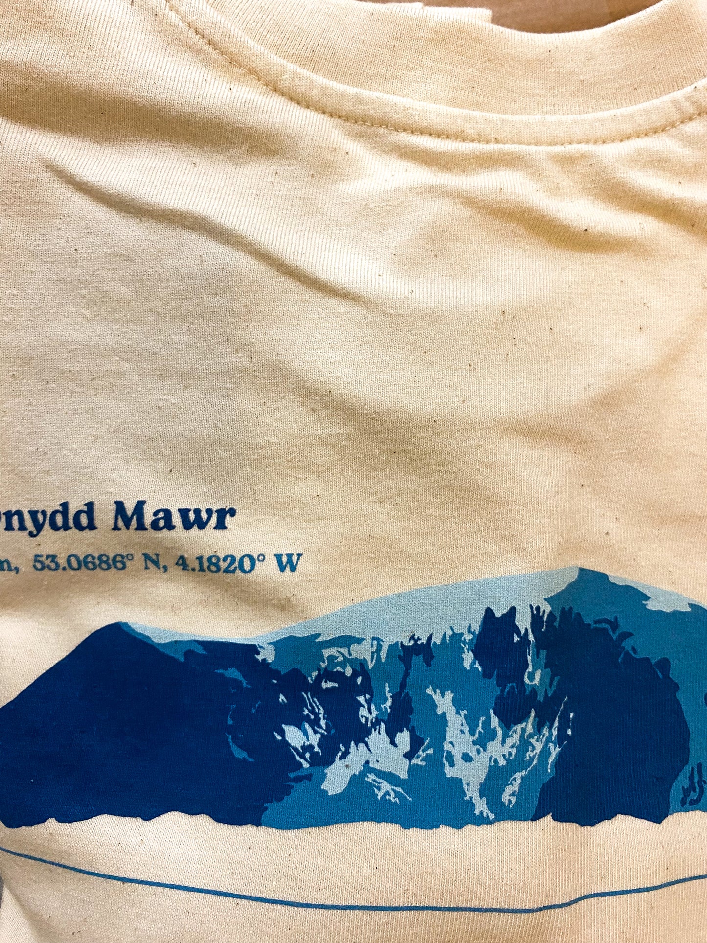 Mynydd Mawr Relaxed Fit Tee in Natural