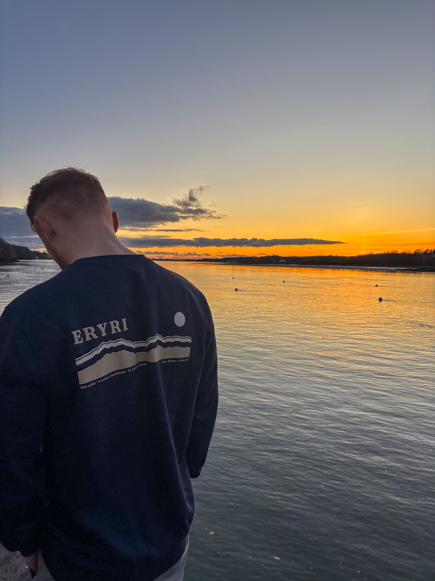 Eryri Sweatshirt in Navy
