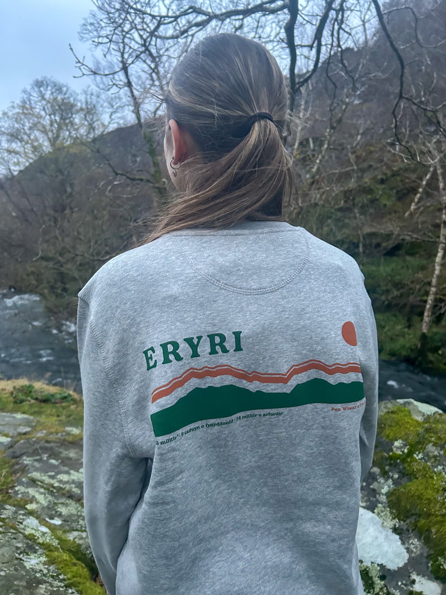 Eryri Sweatshirt in Grey