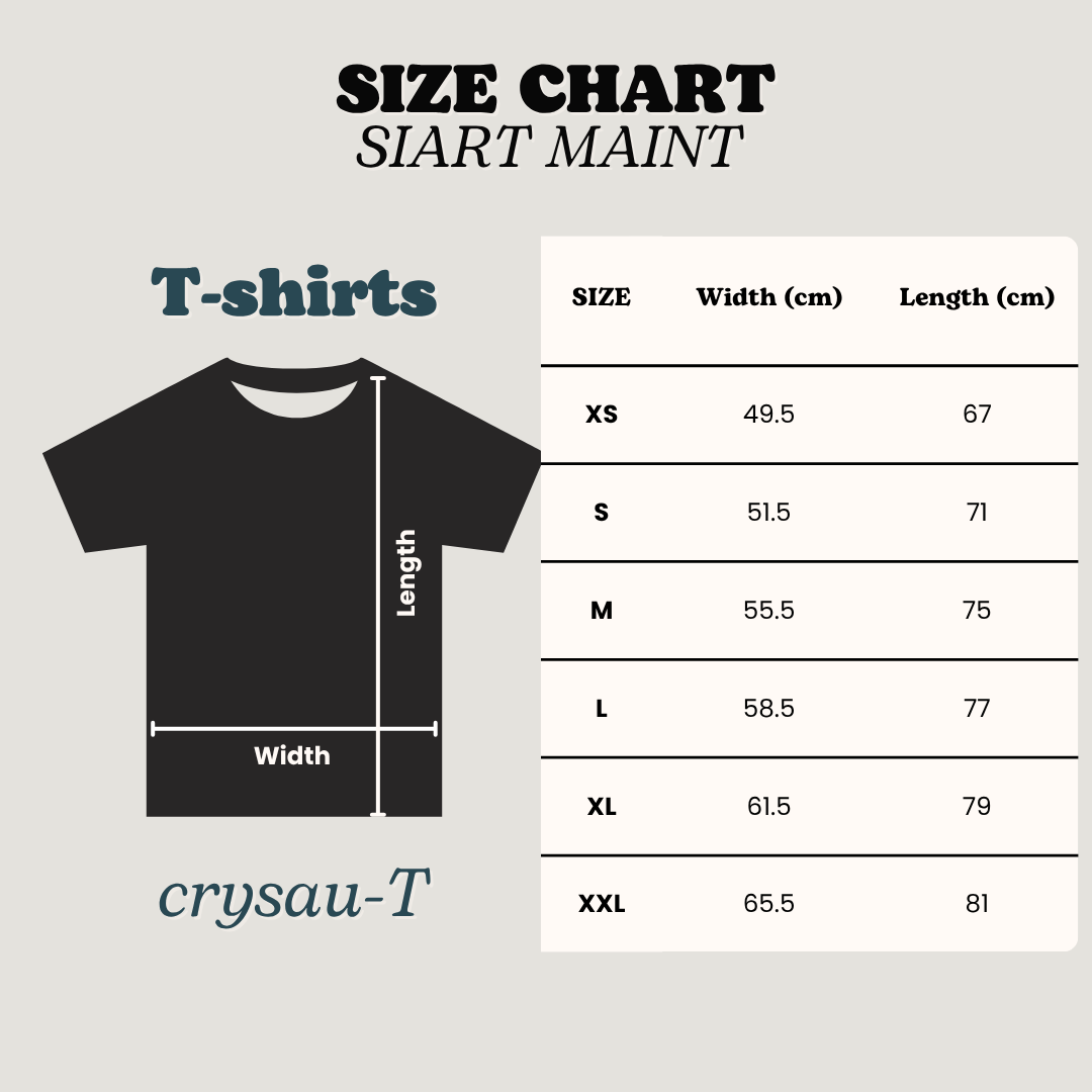 Natur Llŷn Relaxed fit Tee in Natural