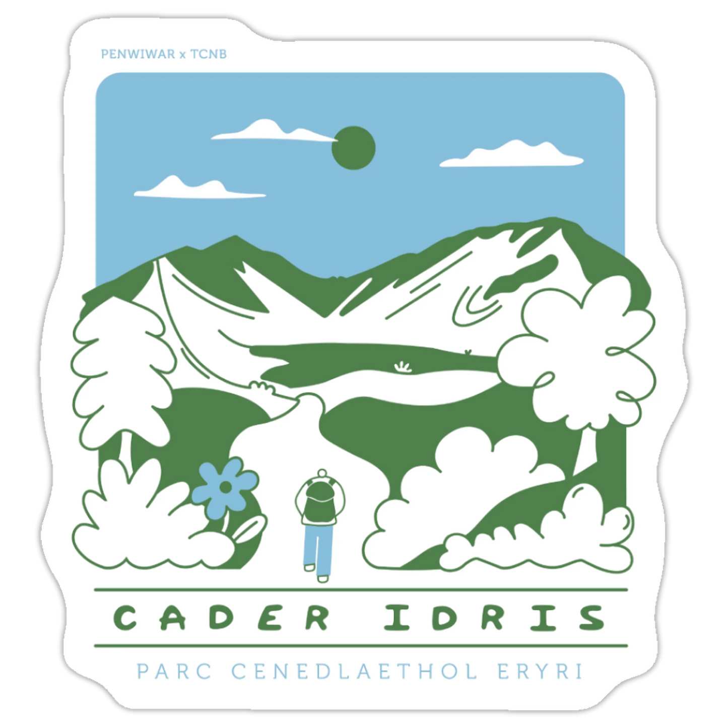 Cader Idris sticker